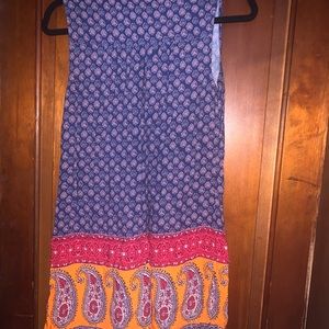 Patterned sun dress
